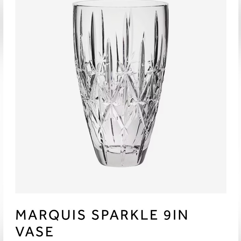Marquis by Waterford crystal vase